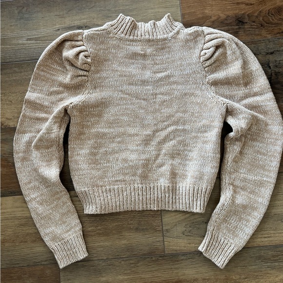 Harper Heritage Carmen  Puff Sleeve Sweater- Sz Small - Picture 7 of 12